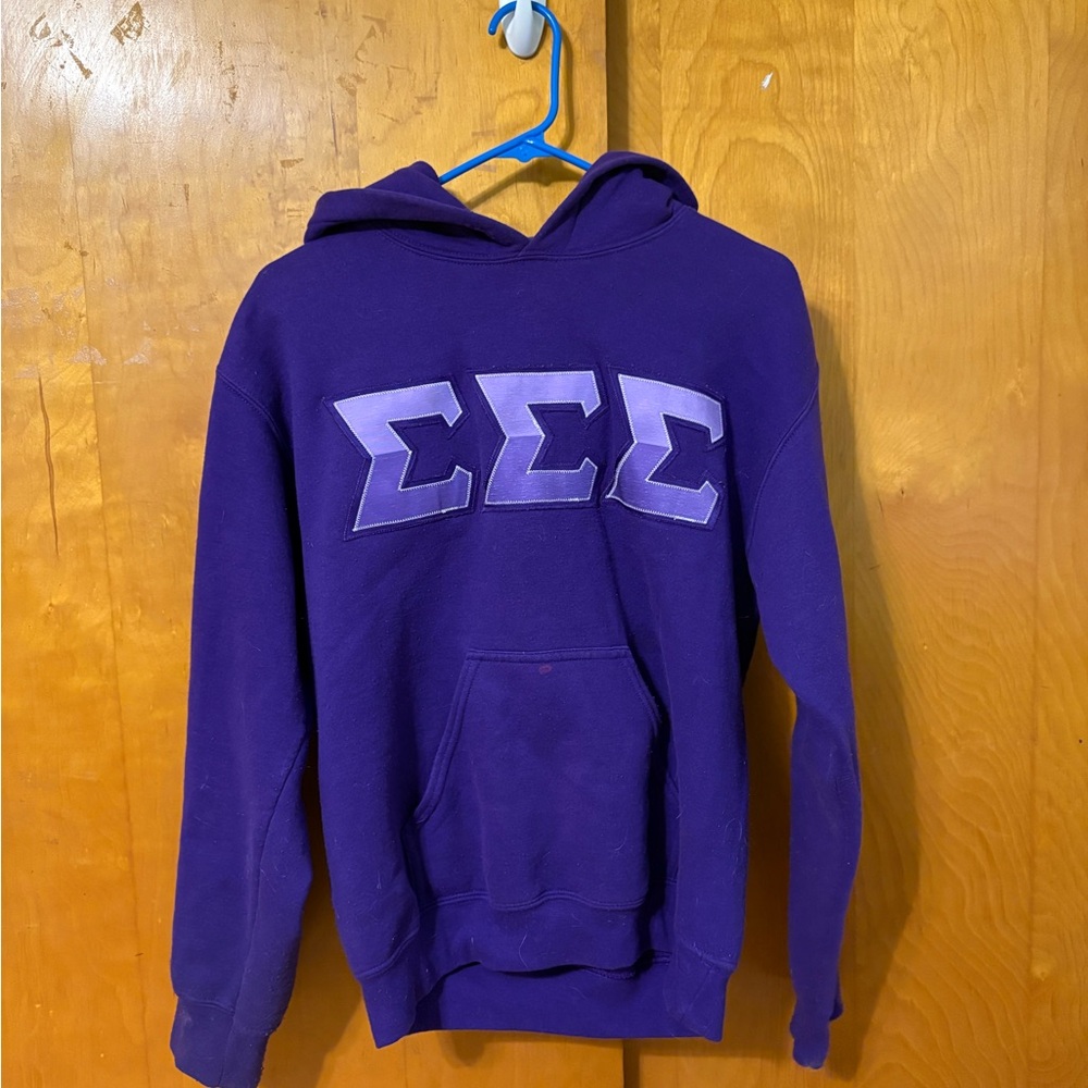 Tri Sigma Purple Hoodie